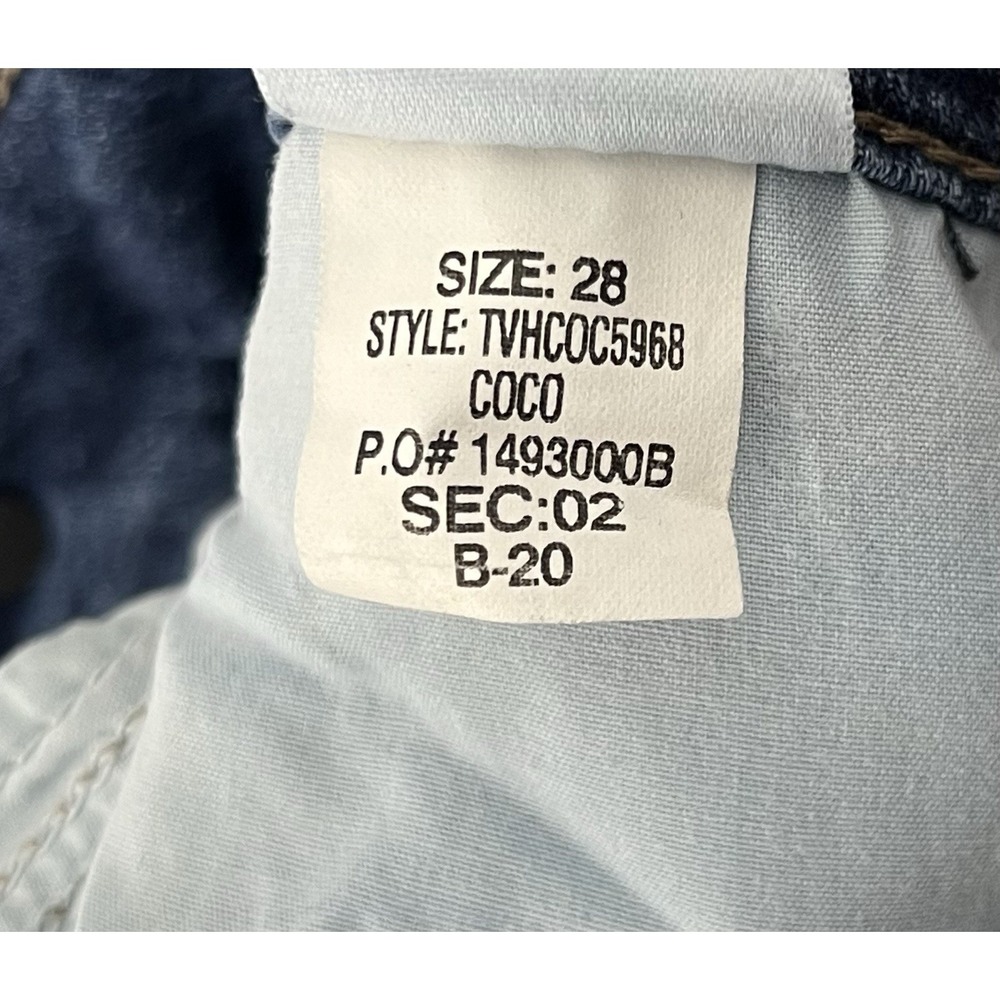 Joes Jeans Skinny Ankle Hi-Low Cutout Hem Womens Sz 28 Blue Stretch Pockets - Picture 4 of 12